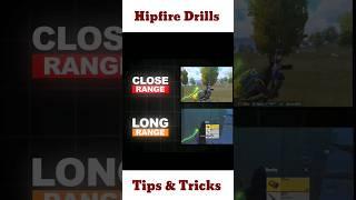 Top 5  Best Hipfire Drills | PUBG & BGMI | #shorts #bgmi #pubg