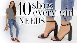 10 SHOES Every Woman Should Own! *essentials you'll love*