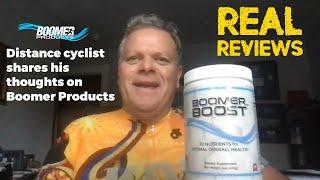 What Dennis, (distance cyclist) has to say about Boomer Products