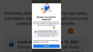 Como desbloquear sua conta do facebook! Em 24hrs.