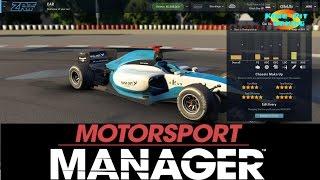 Motorsport Manager Let's Play #1 - Getting Started Gameplay