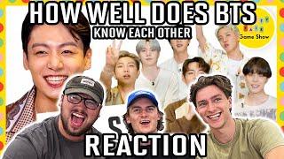 K-POP NEWBIES WATCH HOW WELL DOES BTS KNOW EACH OTHER!