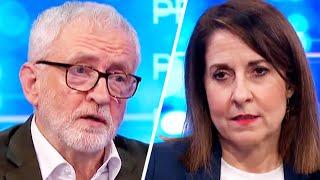 Jeremy Corbyn and Liz Kendall on Peston