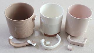 Don't Throw away Broken cups! 2 Super Recycling craft ideas - DIY Upcycle hack