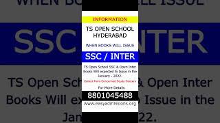 TS Open School Books | Telangana State Open School SSC & Open Inter Books 2021-2022, #tsopenschool