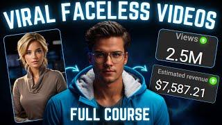How To Make $10k/month with VIRAL Faceless Videos (FULL COURSE)