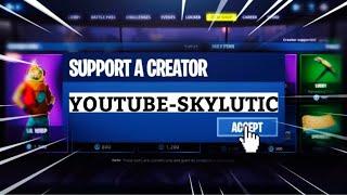 Use my creator code YOUTUBE-SKYLUTIC