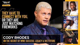 Cody Rhodes WWE Champ's tribute, reveals secret to Pro wrestling & return of The Rock? | The Pivot