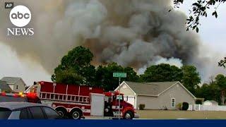 Firefighters ‘really turned a corner’ against South Carolina wildfires