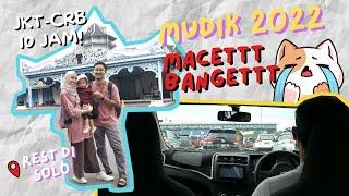 Mudik Lebaran 2022 MACET! | Road Trip Jakarta-Solo-Ponorogo | 15 Jam di Mobil sama Bayi | VLOG 24