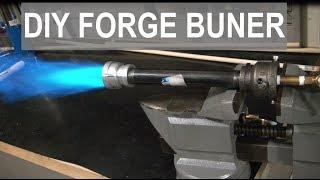 SUPER SIMPLE PROPANE FORGE BURNER! - ELEMENTALMAKER