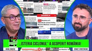 „Isteria ciclonului” a acoperit România! cu Ionuț Cristache / invitat: Doru Bușcu