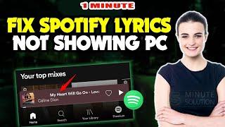 How to fix spotify lyrics not showing PC 2024(Quick & Easy)