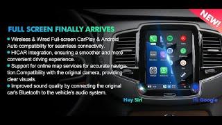 Support Full screen Android auto & Carplay & HiCar - NEW VERION VOLVO MODULE INSTALL