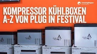 Die Kompressor Kühlbox von Plugin Festival im Test | Camping Wagner trifft Plugin Festivals 2