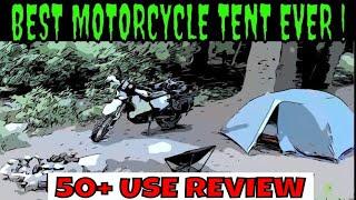 Big Agnes Copper Spur HV UL2 Bikepack tent(the best motorcycle camping tent ever!) 50 use review