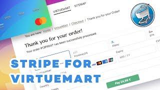 STRIPE payment plugin for VIRTUEMART (ecommerce extension for Joomla)