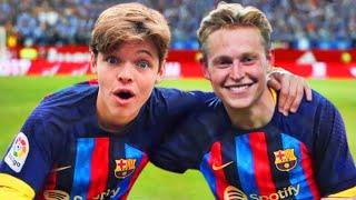 Met FRENKIE DE JONG Naar FC Barcelona!!