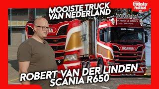 Scania R650 Robert vd Linden Transport | Mooiste Truck van Nederland 2023