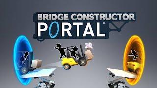 Bridge Constructor Portal Gameplay Android