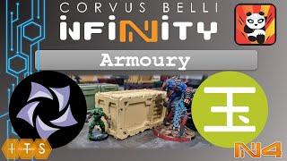 Fast Panda Gaming: Infinity N4 Battle Report - The Armoury (Yu Jing vs Combined Army)