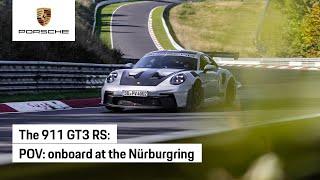 Onboard the Porsche 911 GT3 RS Nürburgring lap