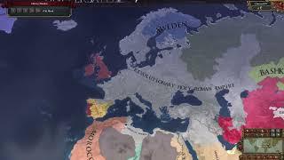 Eu4 but the H.R.E. is fully unified in 1444