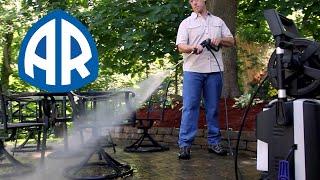 AR Blue Clean S-Line Pressure Washers In Action