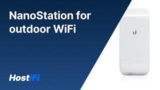 How to use a NanoStation as an outdoor WiFi AP