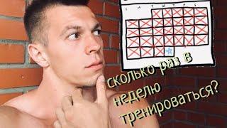 КАК ЧАСТО ТРЕНИРОВАТЬСЯ?