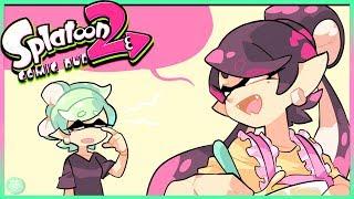 「Splatoon 2 Comic Dub」Breakfast with the Squid Sisters | By GomiPomi