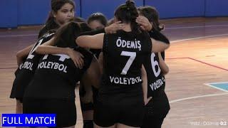 Turkey Yildiz Volleyball | Ödemiş Volleyball Midi Girls Volleyball Match | in Summer Vacation Mode