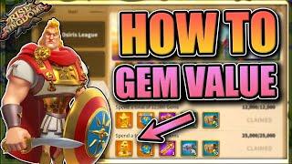 Max YOUR value: more than GEMS in Rise of Kingdoms