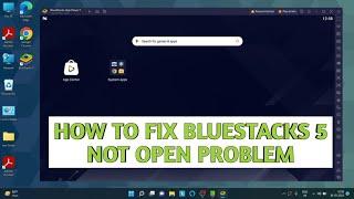 HOW TO FIX BLUESTACKS 5 NOT OPEN / NOT WORKING PROBLEM |