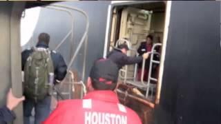 Houston Pilots tackle challenging conditions in safely guiding the MSC Texas into port