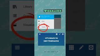 Avee Player Templates App - Basics | Avee player Series - Part 2 #shorts