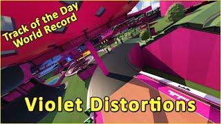 Violet Distortions - World Record by JurixTM - TRACKMANIA Track of the Day