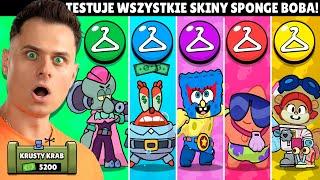 GRAM I OCENIAM WSZYSTKIE NOWE SKINY SPONGEBOB'A!