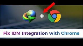 How to Fix IDM Extension Problem in Google Chrome 2019