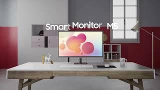 Smart Monitor M5: Go Smart, Go Stylish | Samsung