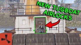 HOW TO ADD 7 AIRLOCKS ON THE NEW TUGBOAT IN RUST