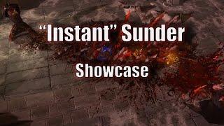 "Instant" Sunder 99% Showcase + Bug | Path of Exile 3.19