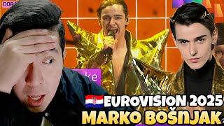  Marko Bošnjak - Poison Cake | Dora 2025 - pobjednički nastup | EUROVISION Croatia  2025|REACTION