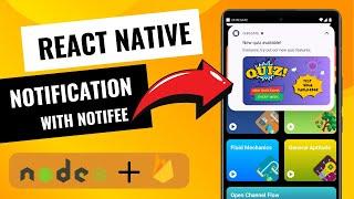 React Native Notification with Notifee, Firebase & NodeJS