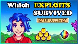 Which Stardew Valley Exploits Still Work in The 1.6 Update