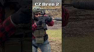 CZ Bren 2 With & Without Suppressor