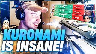 I got to try the *NEW* VALORANT EPISODE | Outlaw & Kuronami Gameplay | FNATIC Derke