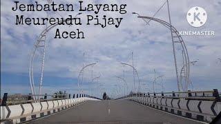 Cot Trieng, Jembatan Layang melalui jalan baru ke Kota Meureudu Pijay Aceh