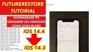 Restore iPhone to Unsigned iOS Versions | FutureRestore Tutorial 2021 | MacOS/Windows/Ubuntu