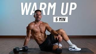 5 MIN WARM UP - Perfect for Home or Gym Workouts